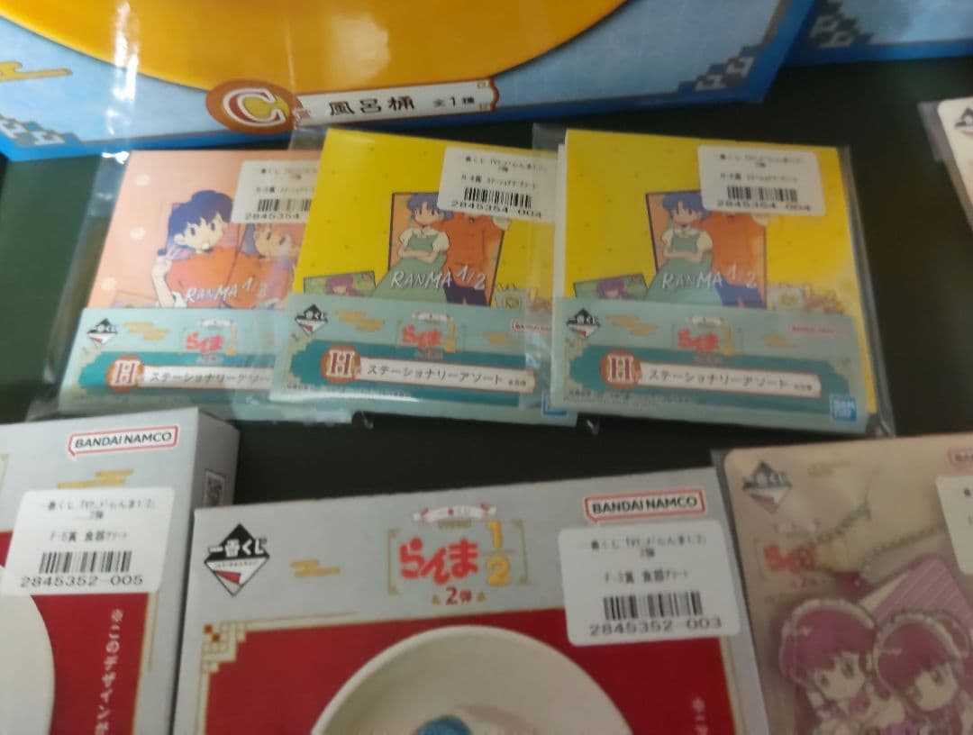 らんま1/2 一番くじ　C賞　D賞　E賞　他　計17点