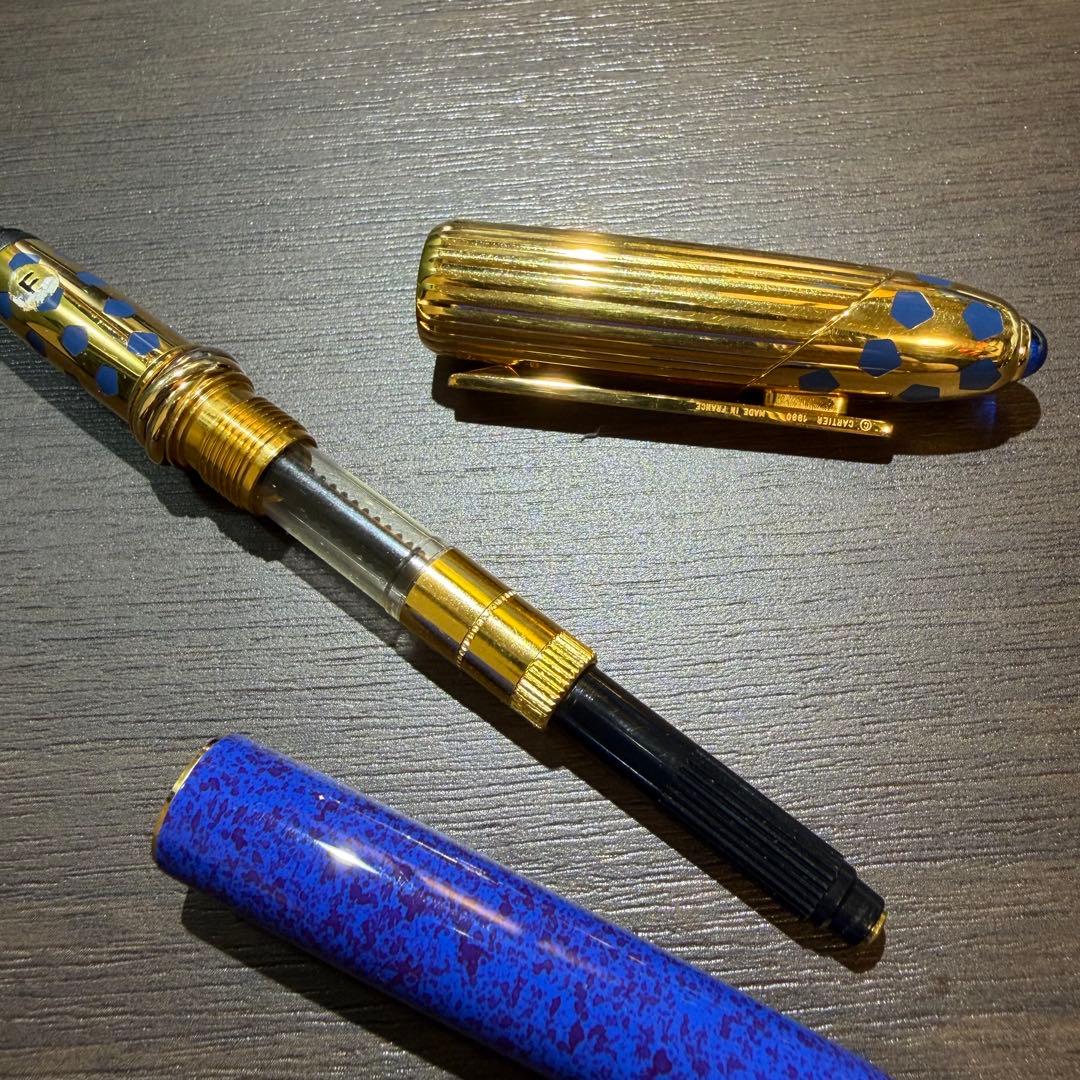 Cartier カルティエ パンテールドゥカルティエ 万年筆　ペン先 18K