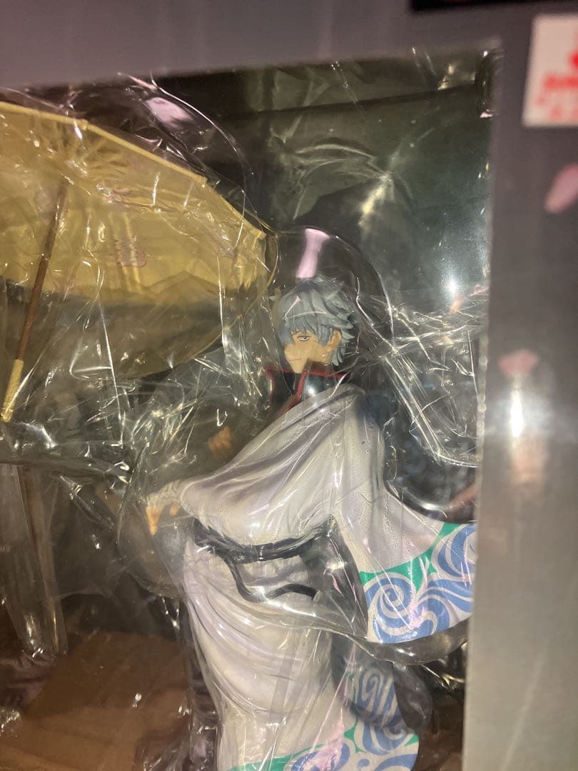 希少 メガハウス G.E.M. 銀魂 坂田銀時 紅桜編 傘ver. フィギュア