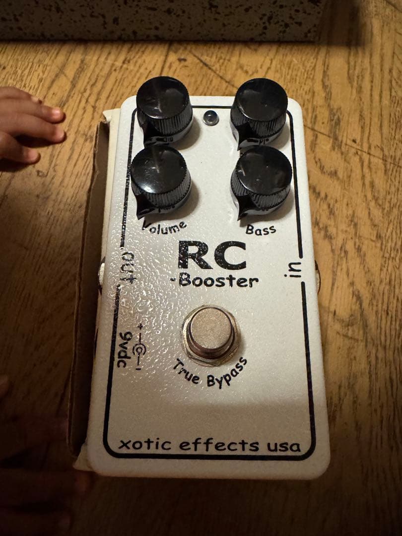 【廃盤】Xotic Effects RC Booster【青色LED】箱付き