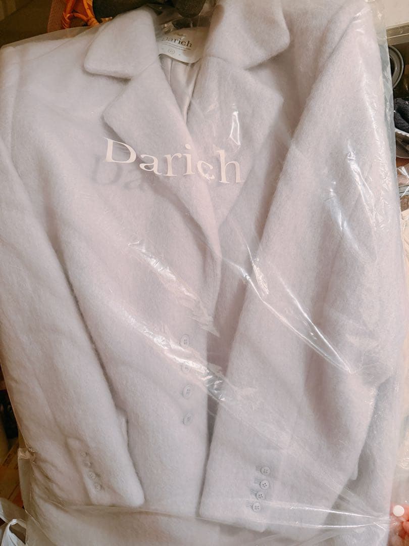 darich シャギーオーバージャケットコート