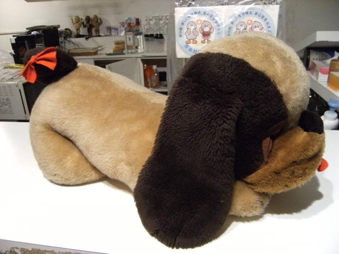 EISHO CO ISOGO ドッグ 犬 イヌ ぬいぐるみ 人形 64cm