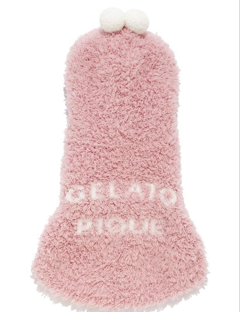 ジェラートピケ 【SESAME STREET】エルモ ケープ　ピンクL