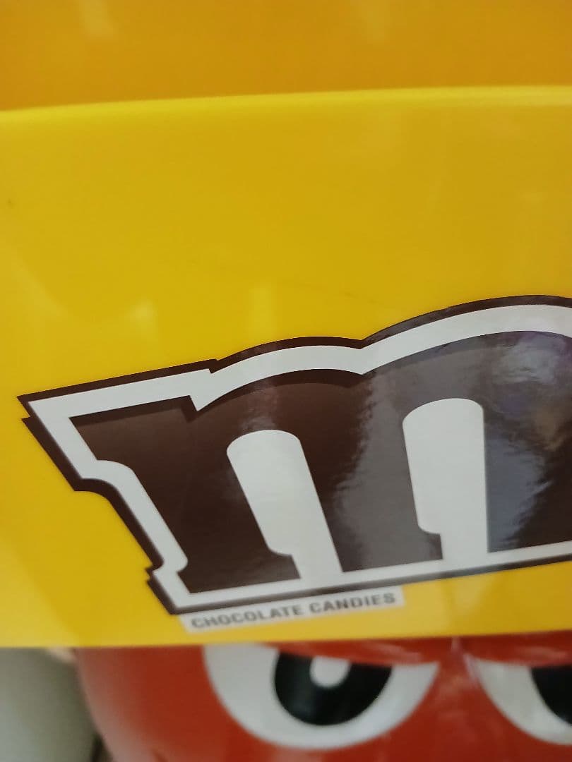 m&m's　エムアンドエムズ　レッド　特大ディスプレイ