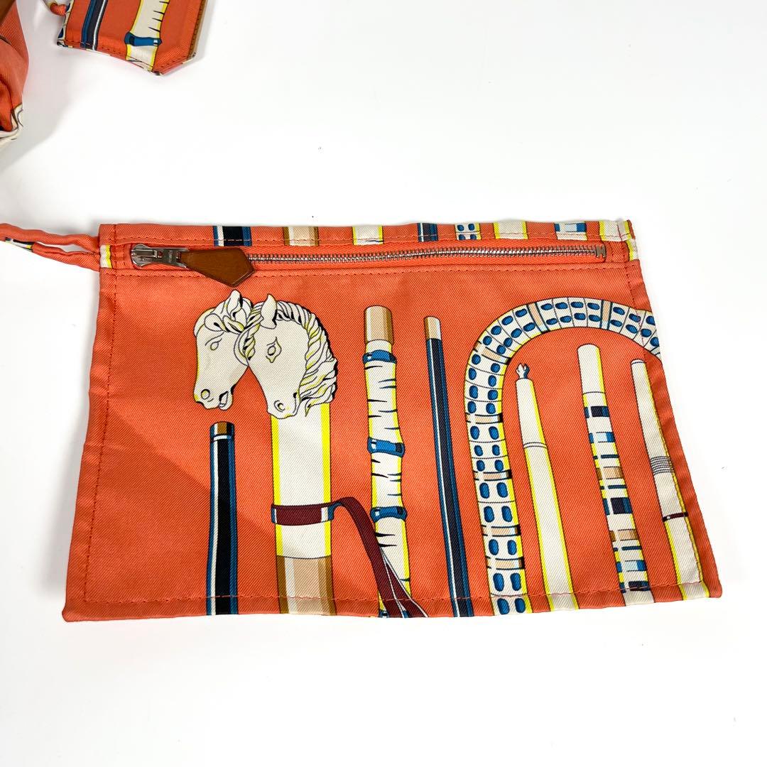 【良品】HERMES（エルメス） ショルダーバッグ シルキーシティPM ステッキ