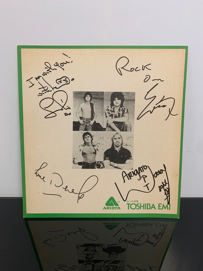 《希少レア》《送料無料》⭐︎ベイシティローラーズ 直筆サイン色紙⭐︎