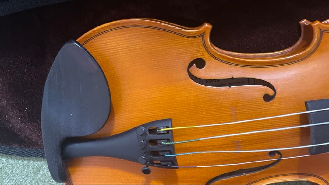 【バイオリン1/2】バイオリン 4弦 本体子供用（小学3-4年生程度）