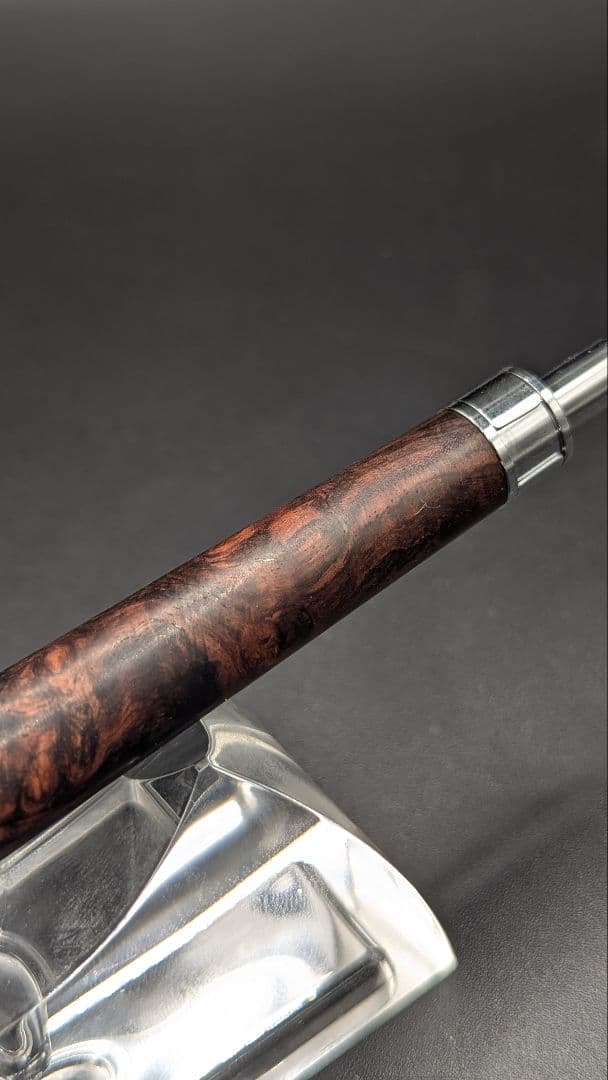 291ペン工房翌檜　特上　ホンジュラスローズウッド　木軸シャーペン　ボールペン