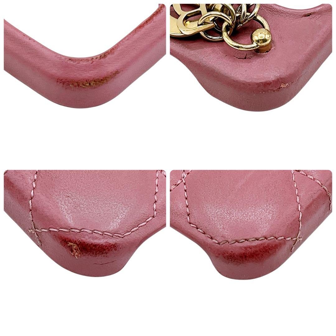 良品 ディオール iPhoneケース 14 Pro カナージュ ピンク レディー