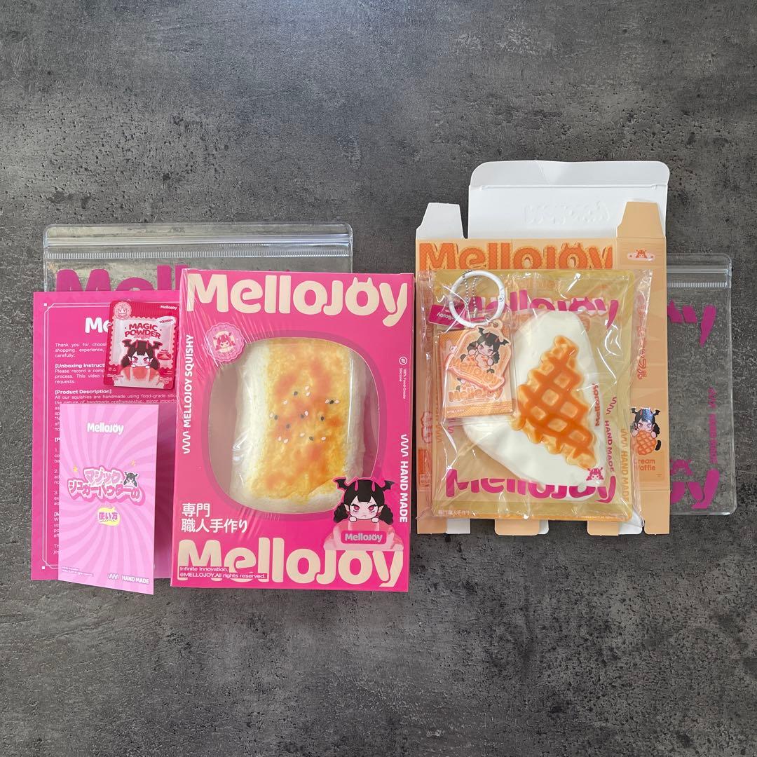 Mellojoy 大満足焼き餅　クリームワッフル　さんかく