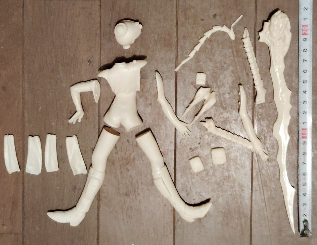 フカヤ 1/8 香津美リキュール＆剣皇グロスポリナー キャストキット ジャンク