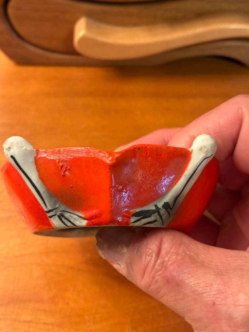 ビンテージ50s スカル　髑髏　骸骨　灰皿　ネイバーフッド　ミッドセンチュリー