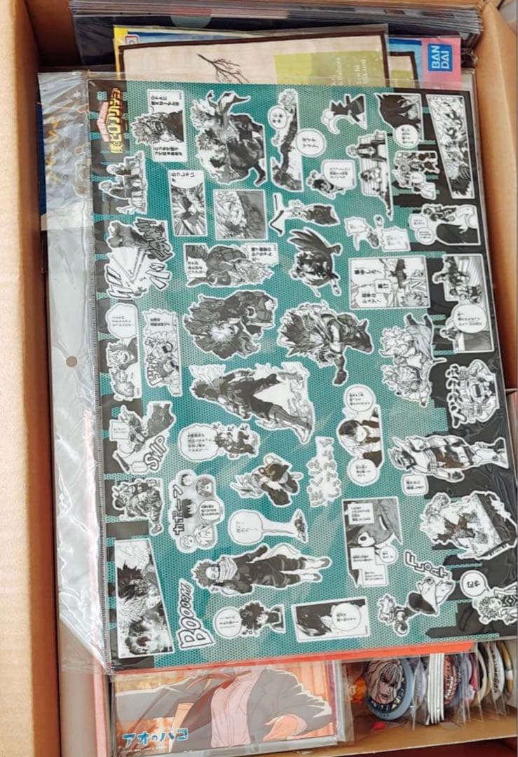 アニメ　漫画グッズ　缶バッジ　紙類　付録類　まとめ売り
