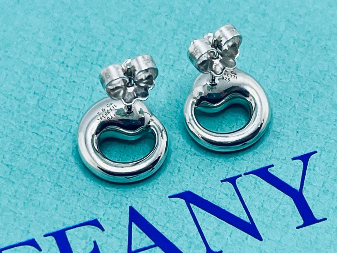 c874 美品　ティファニー　エターナルサークル　ピアス　シルバー　925