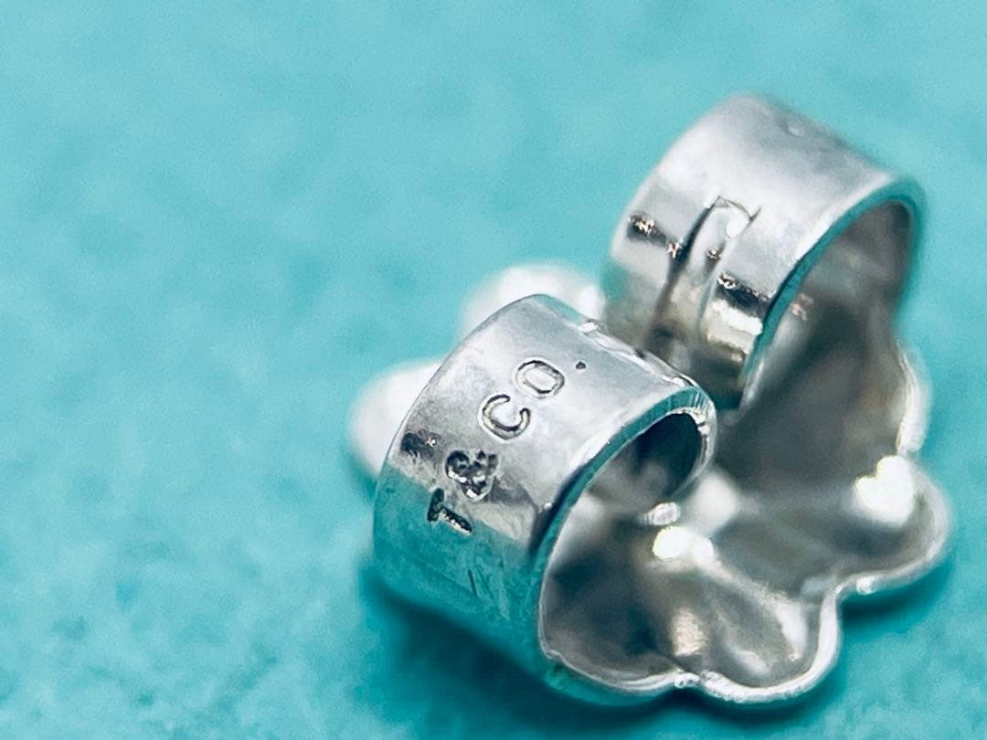 c874 美品　ティファニー　エターナルサークル　ピアス　シルバー　925