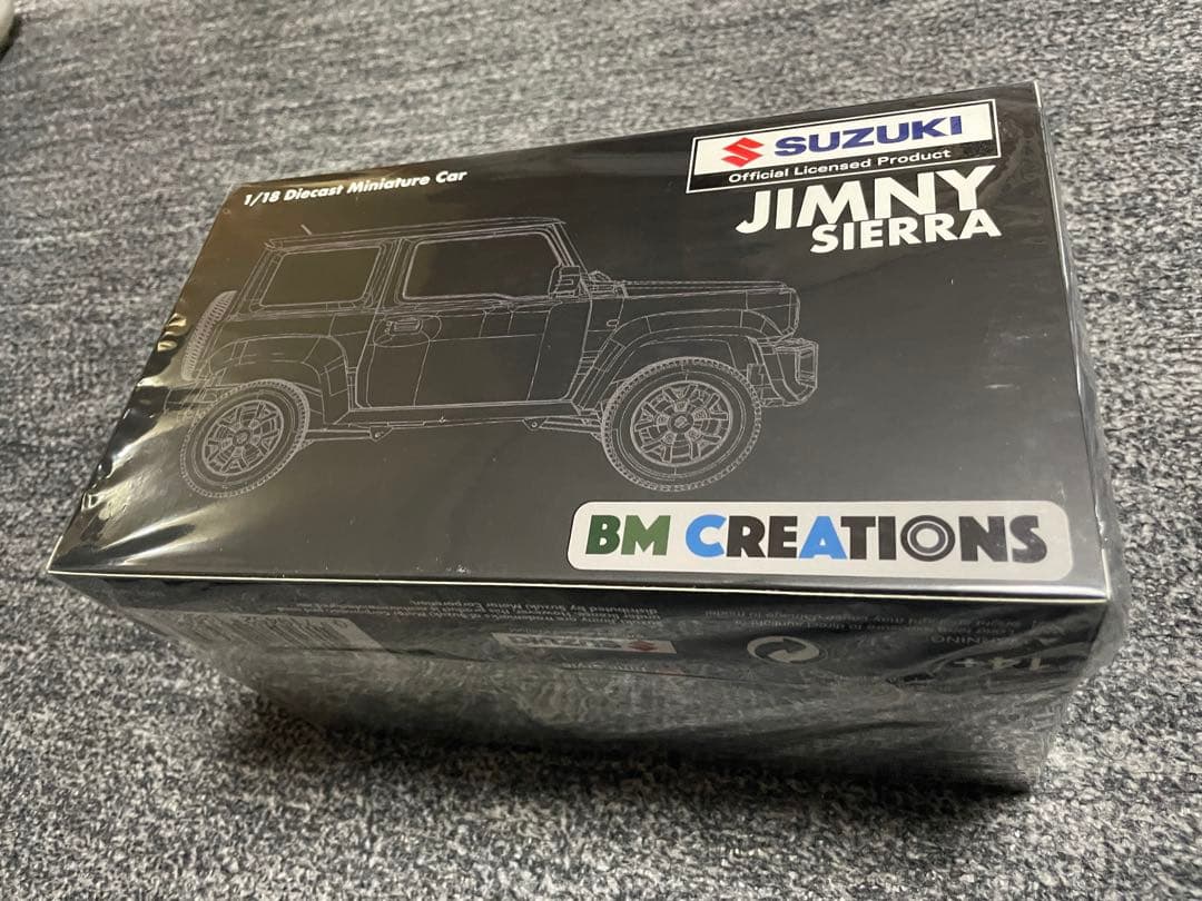 【新品未開封】BM CREATIONS 1/18 スズキジムニー (JB74)