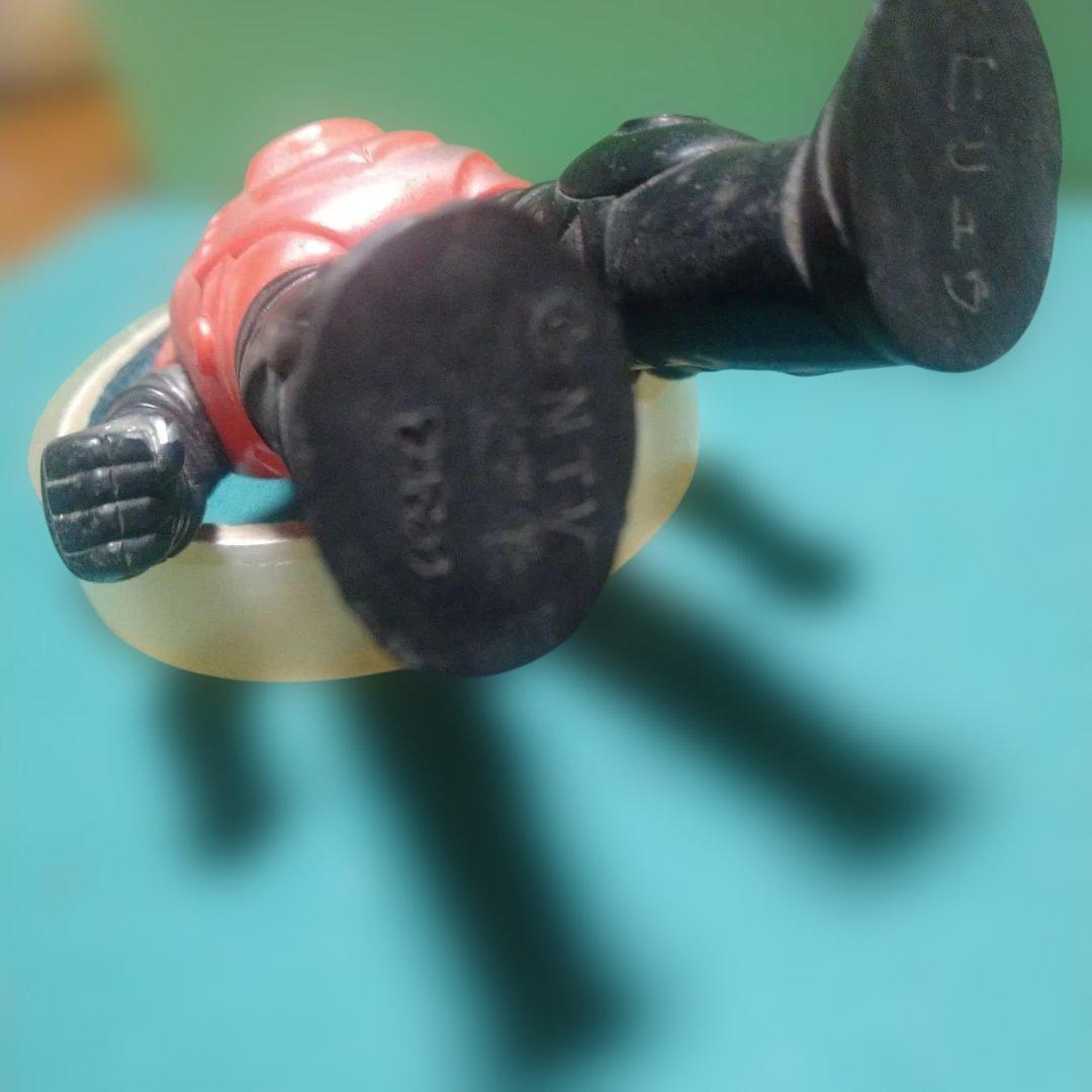 【当時物】　レッドバロン　 ヒリュウ 宣弘社 ブルマァク ソフビ