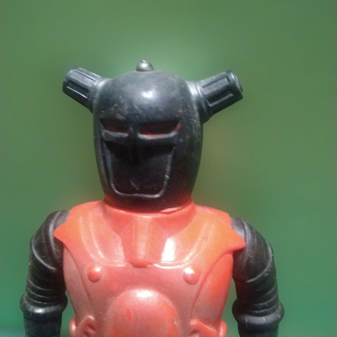 【当時物】　レッドバロン　 ヒリュウ 宣弘社 ブルマァク ソフビ