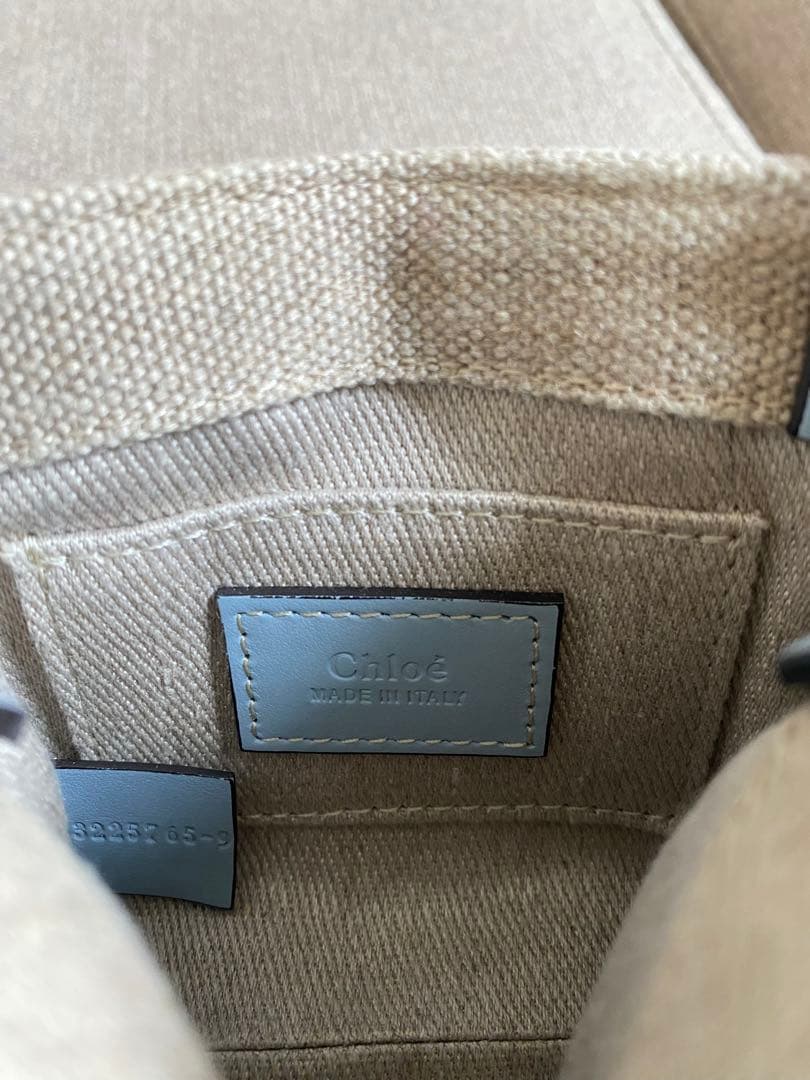 Chloé woody/クロエ　ウッディ　ナノトートミニショルダーバッグ