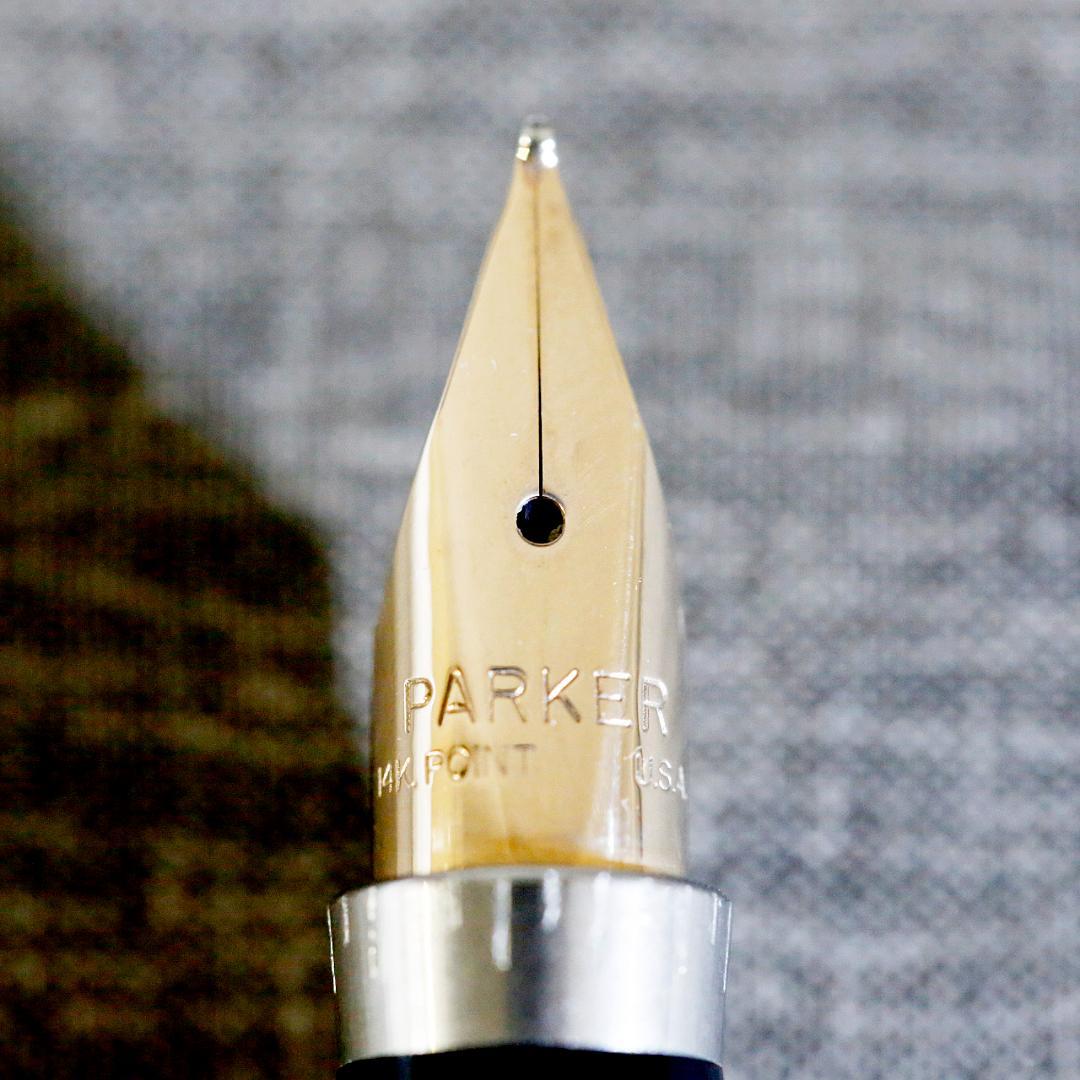 【極美品 送料込み】パーカー 万年筆 ７５ ゴールドフィルド 金張り