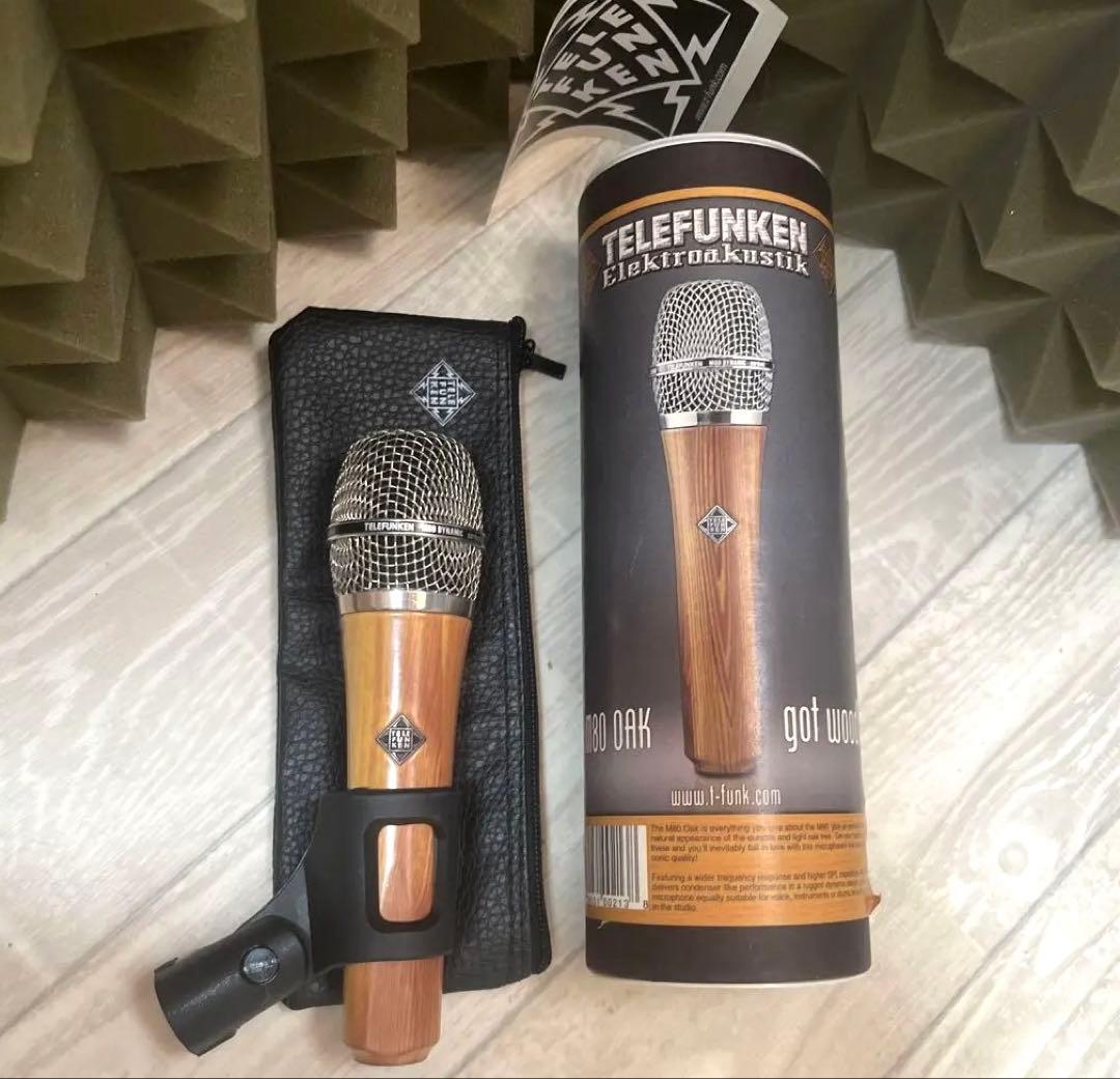 配信機器・PA機器・レコーディング機器 Telefunken M80 Custom Shop Wood