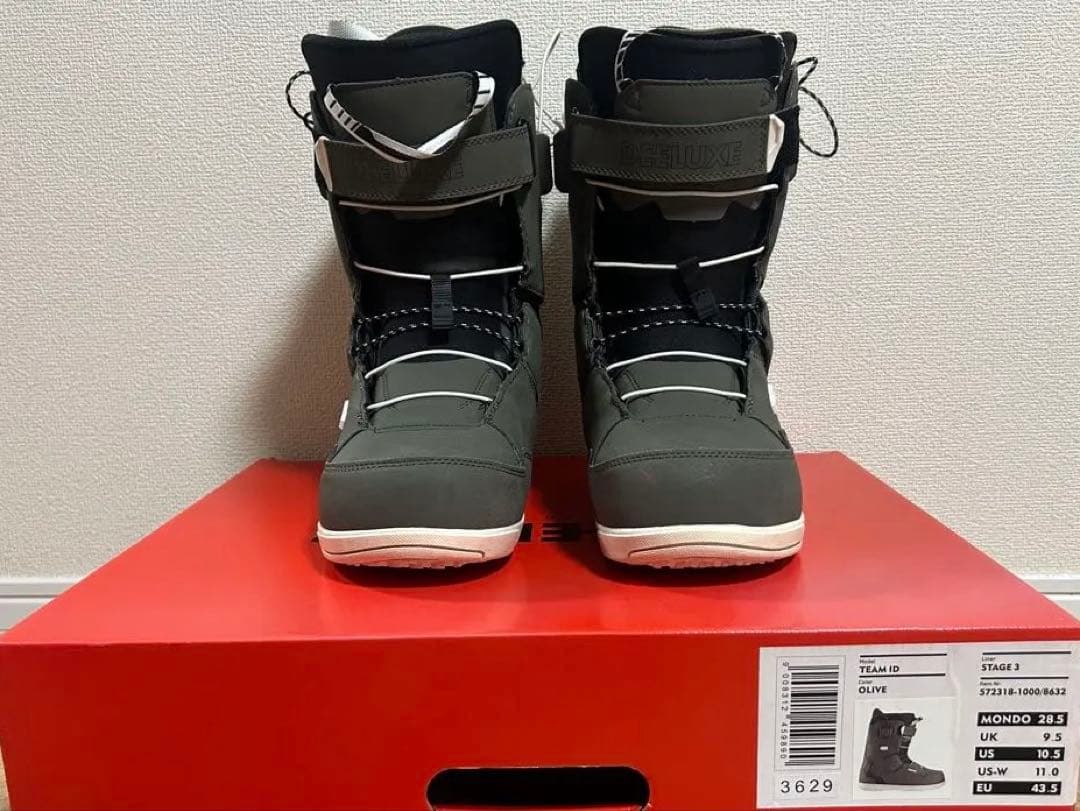 DEELUXE TEAM ID スノーボードブーツ OLIVE