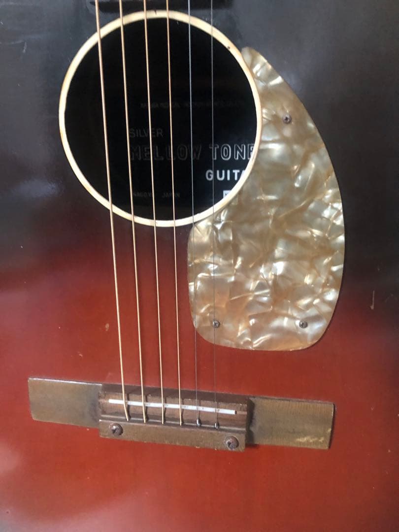 SILVER MELLOW TONE P-40 昭和30年代？　激シブギター￼