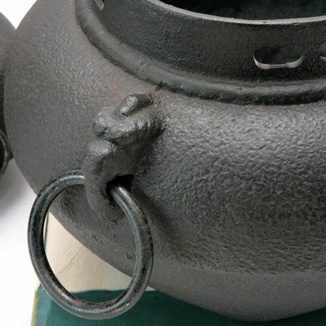 1612　鋳鉄製　茶釜