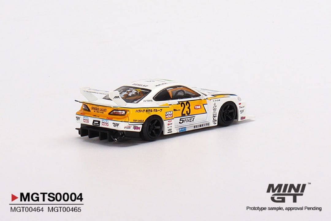 超レア！MINIGT LBレーシングトランスポーター,S15,R35,ER34