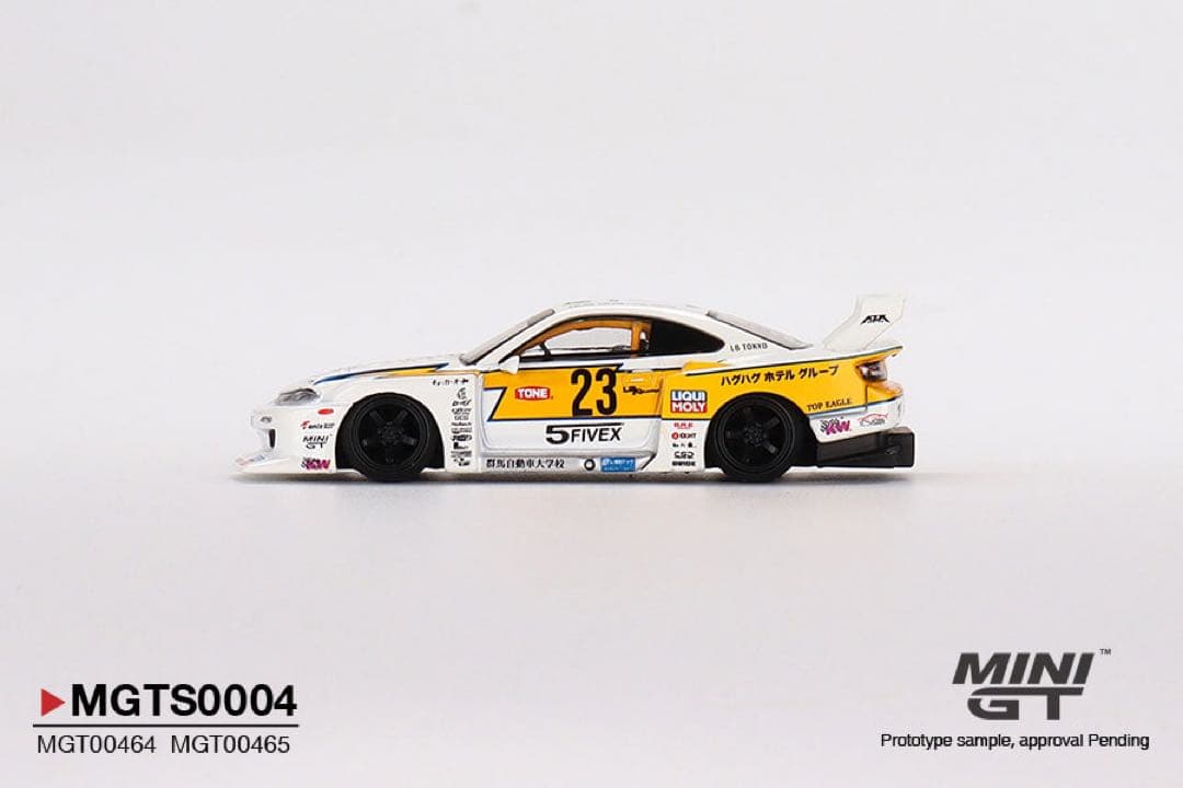 超レア！MINIGT LBレーシングトランスポーター,S15,R35,ER34