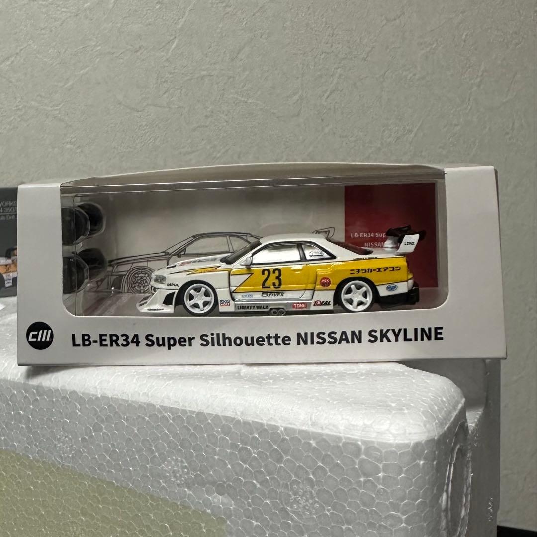 超レア！MINIGT LBレーシングトランスポーター,S15,R35,ER34