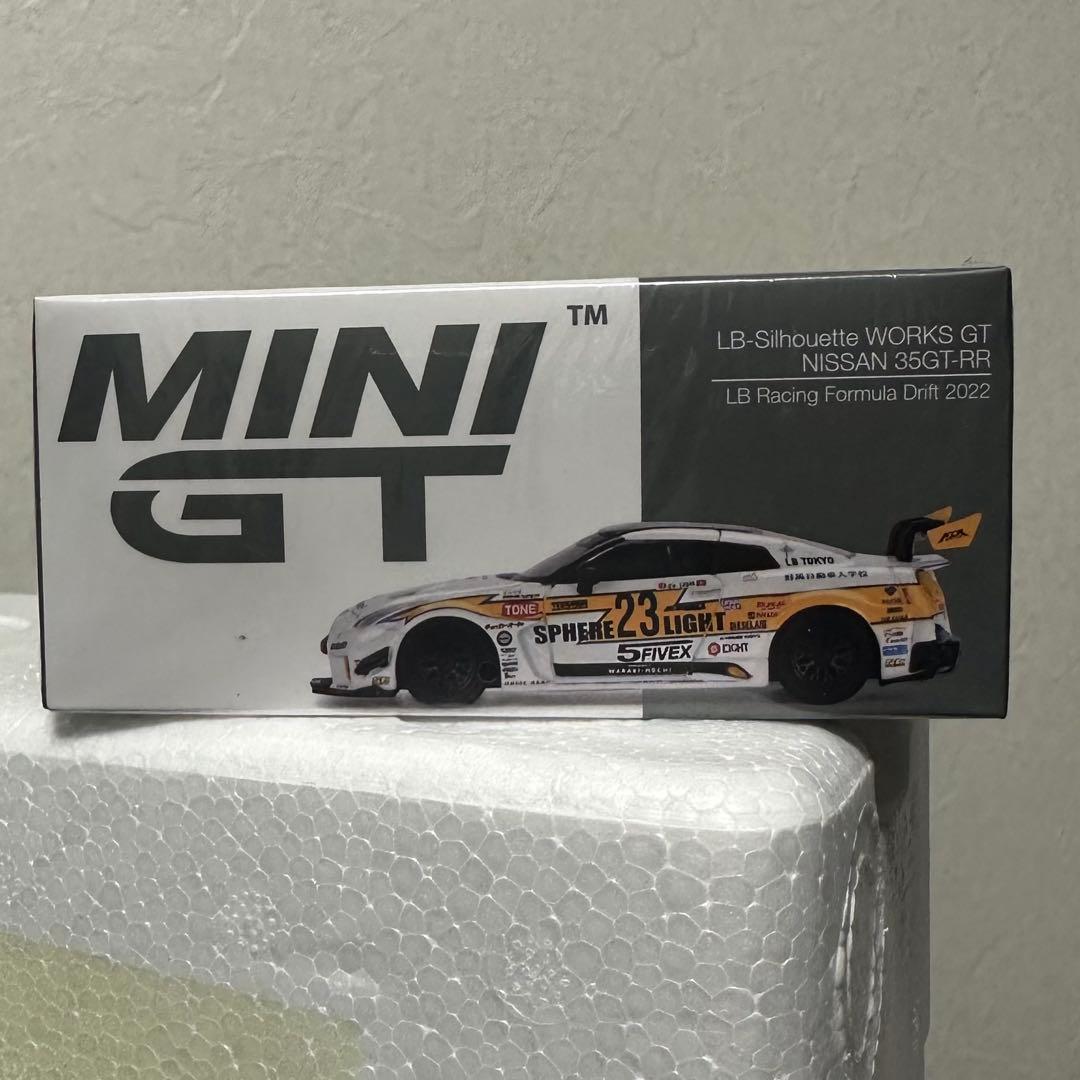 超レア！MINIGT LBレーシングトランスポーター,S15,R35,ER34