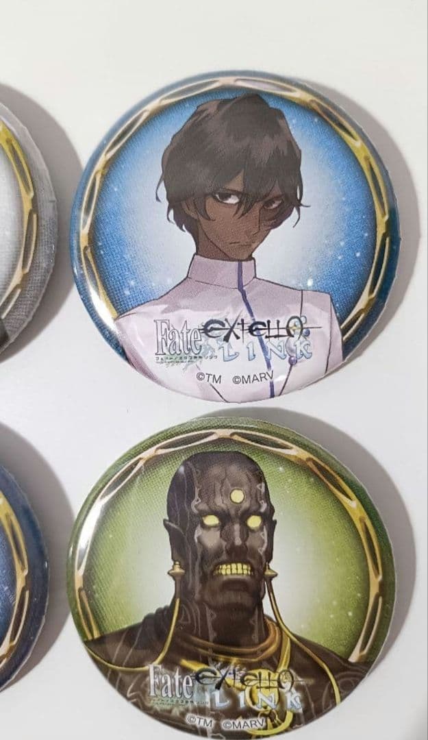 Fate/EXTELLA LINKキャラバッジコレクションVol.1アルジュナ他