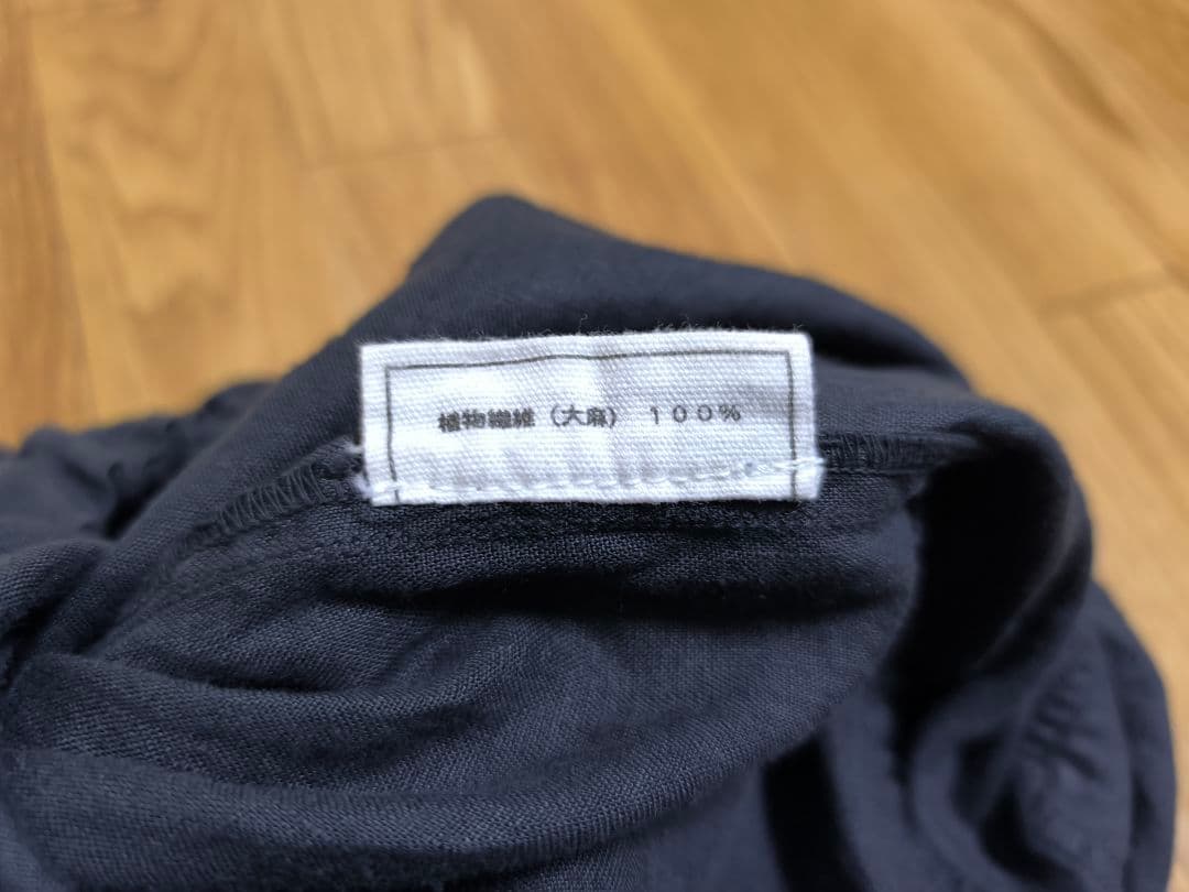 MITTAN　大麻パンツ　墨黒　3