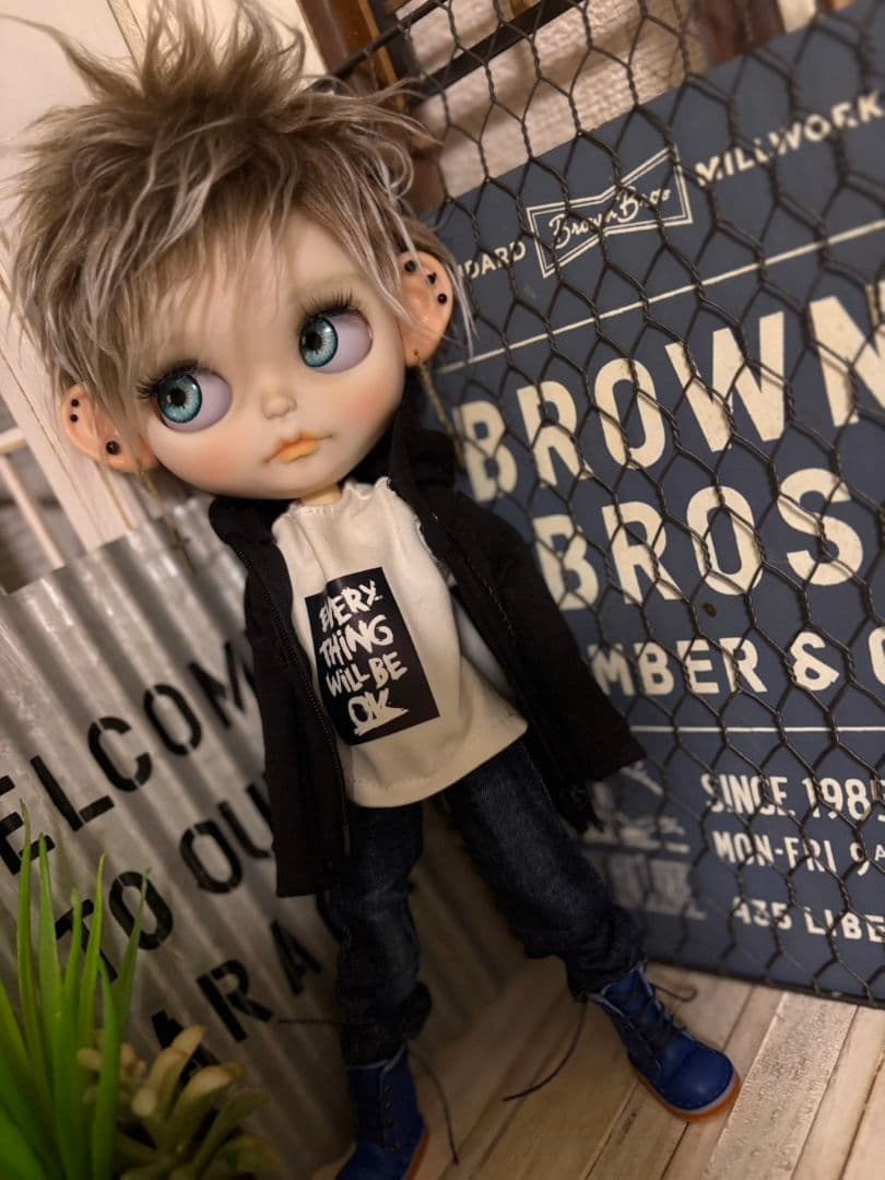 選べるウィッグ★男の子★アイシードール