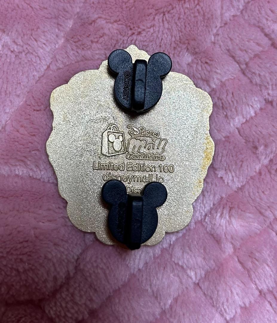 ディズニーモール　プリンセス　ピンバッジ　LE100
