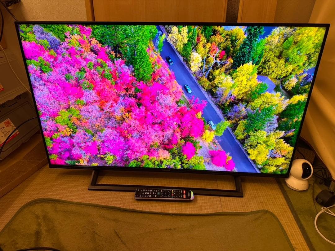 美品！ハイセンス hisense 43型　4Kテレビ 43E6800　19年製