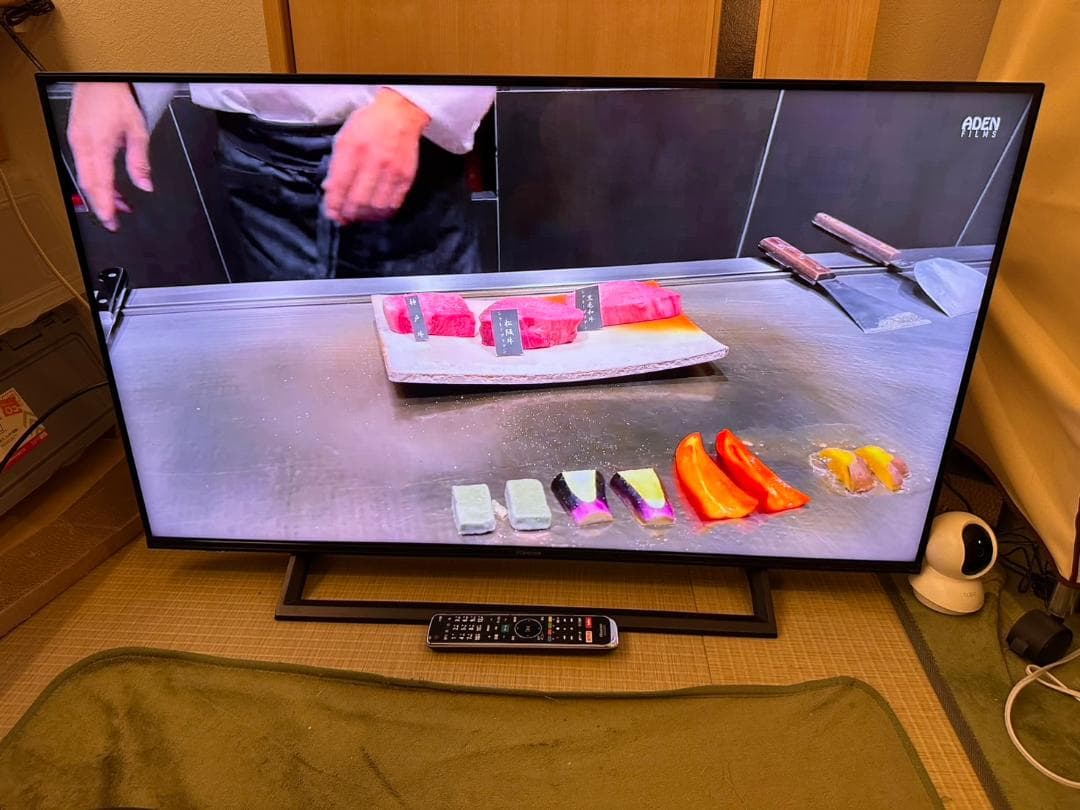 美品！ハイセンス hisense 43型　4Kテレビ 43E6800　19年製