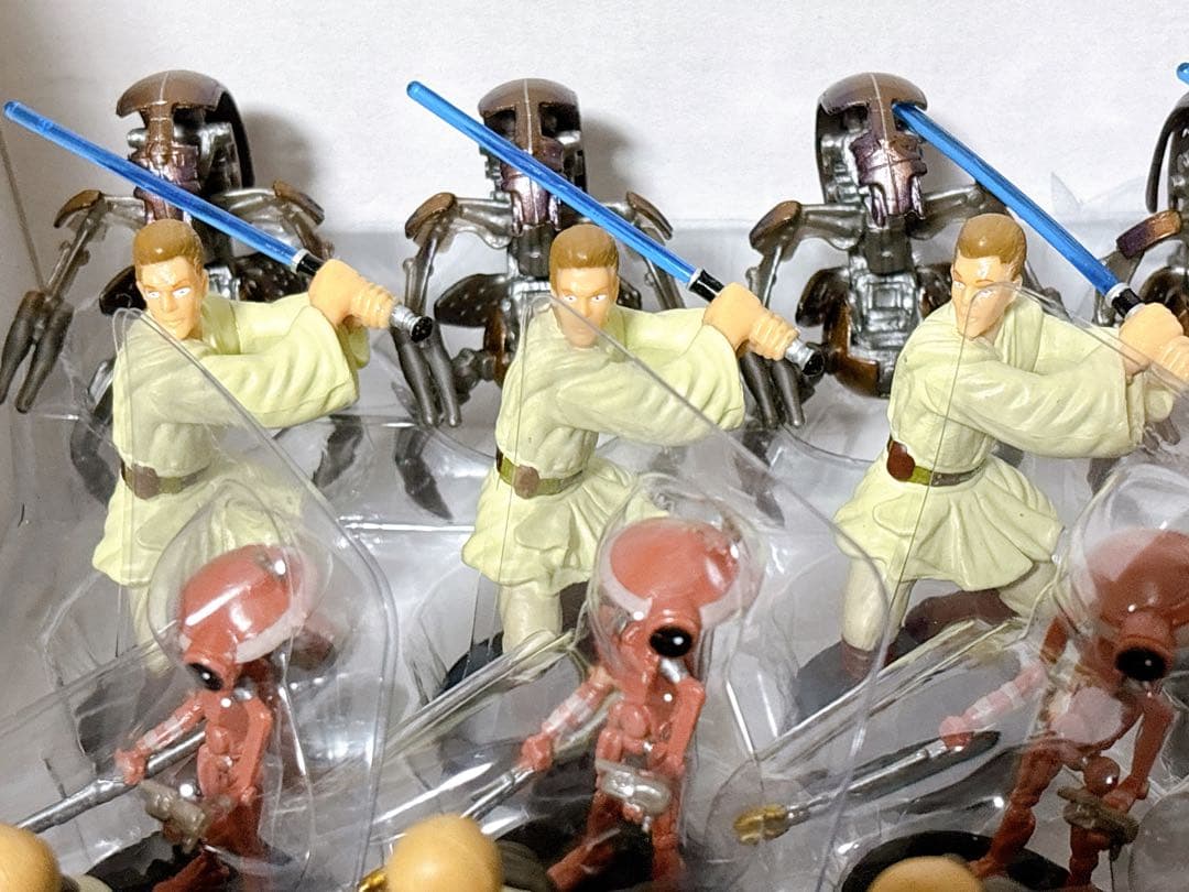 スターウォーズ エピソード1 フィギュア8種×6セット　店頭ディスプレイボックス