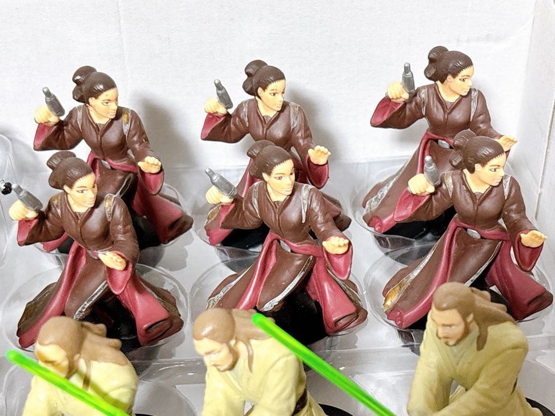 スターウォーズ エピソード1 フィギュア8種×6セット　店頭ディスプレイボックス