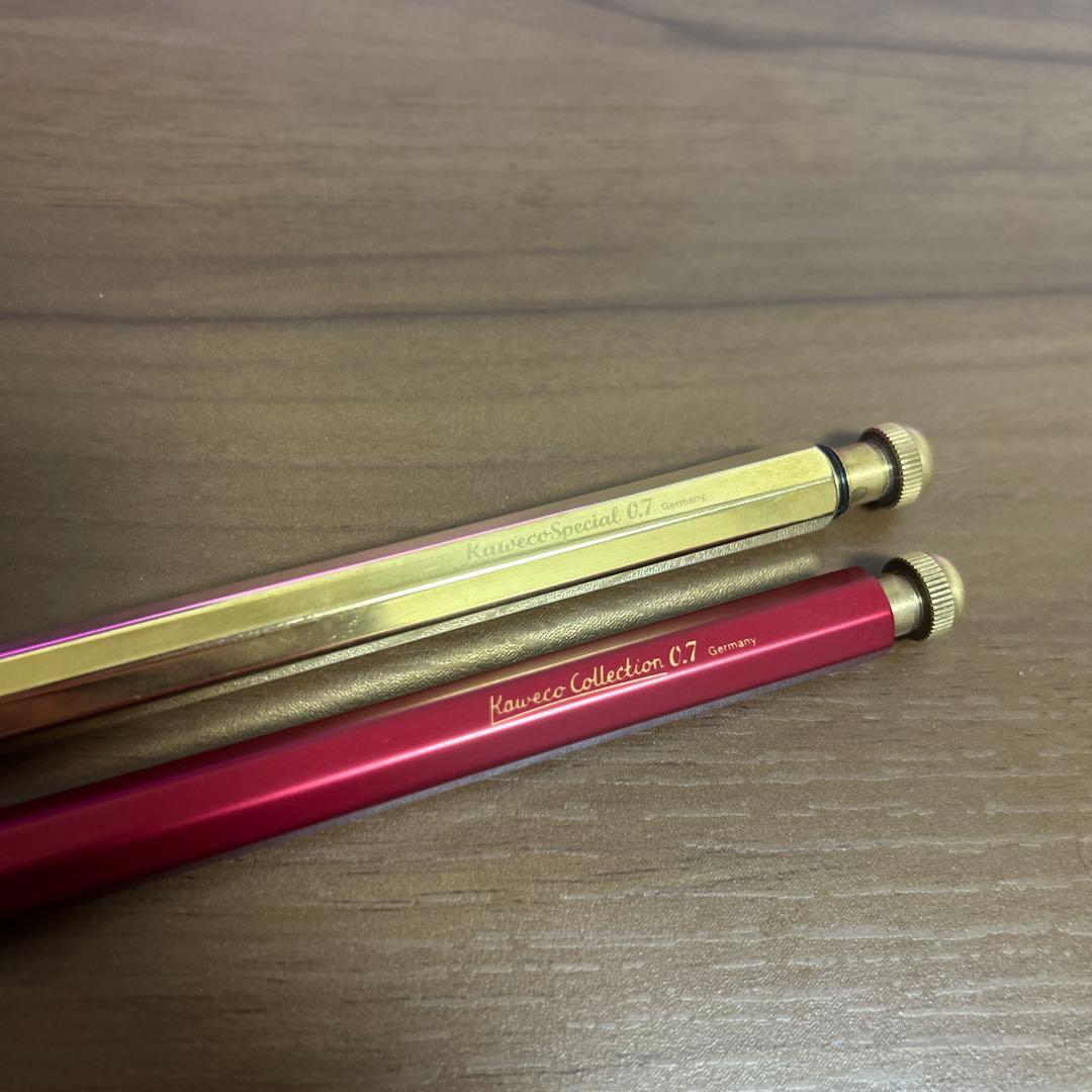 kaweco レッドブラス2本セット