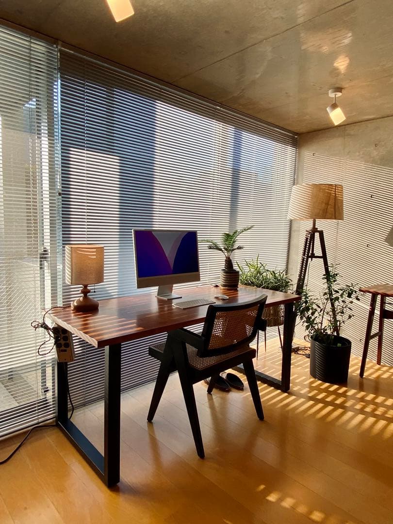 【本日限定値下げ】KANADEMONO  THE TABLE ラバーウッド