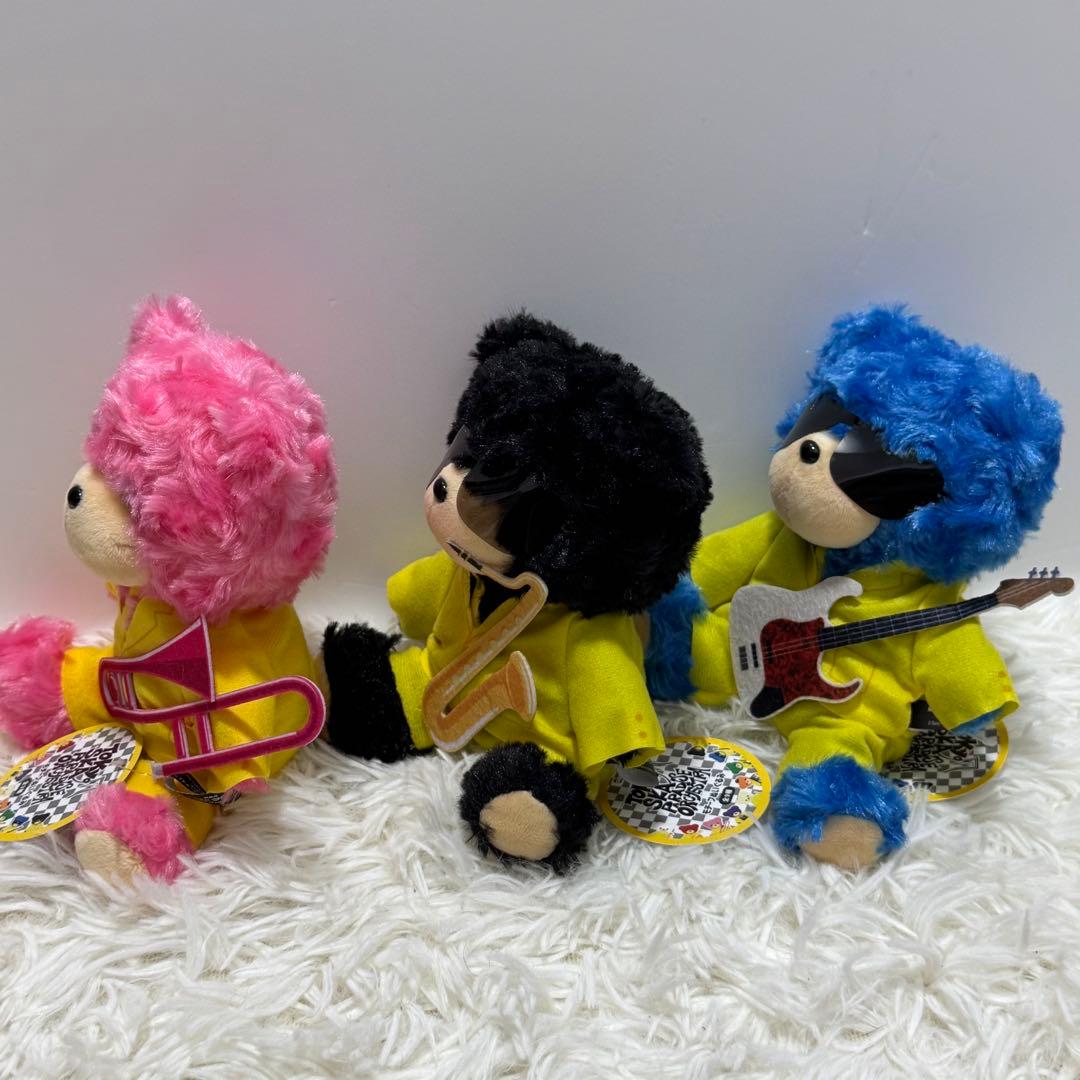 【新品】スカパラモチーフぬいぐるみ　コンプリート