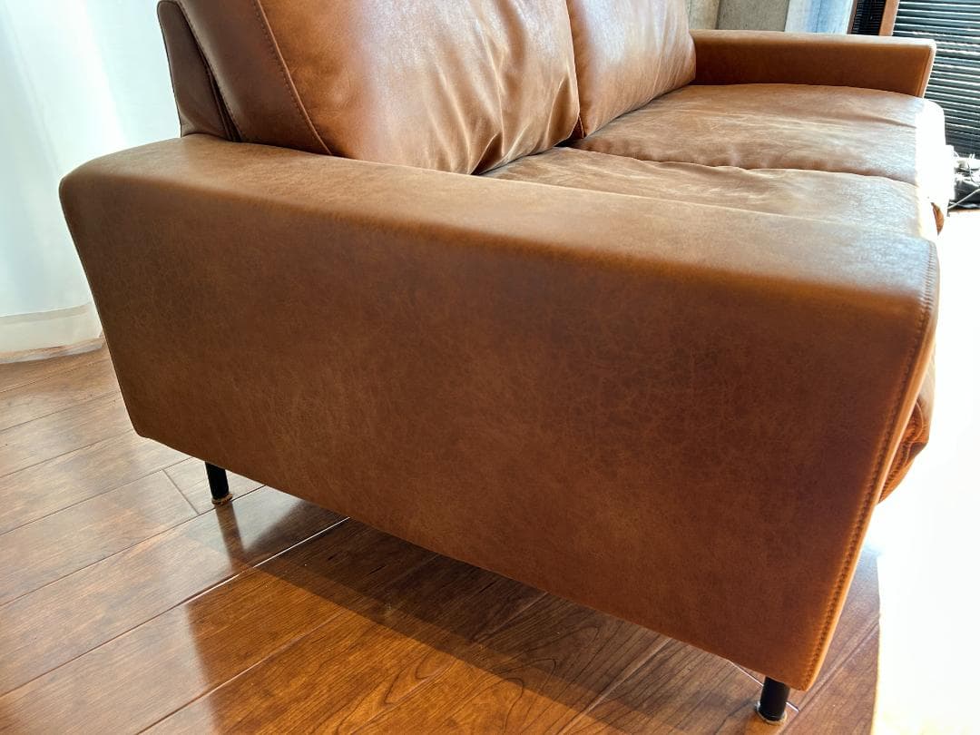 【超美品】クラッシュゲート プルートソファ 2.5人掛け