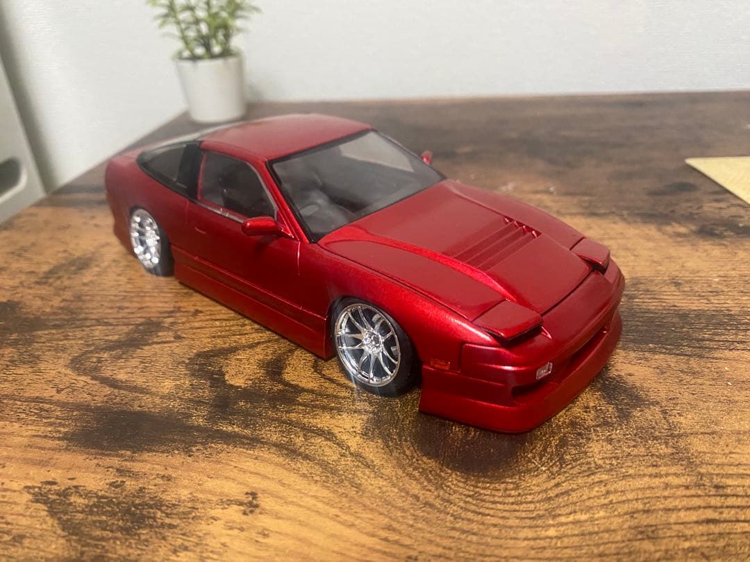 アオシマ　ザ⭐︎チューンドカー　BNスポーツ　180sx ver2 完成品