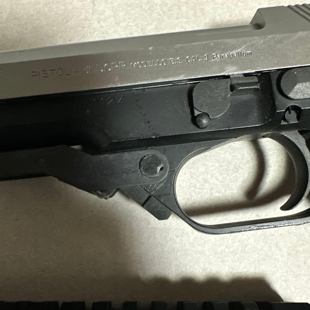 東京マルイ　電動ハンドガン　M93R シルバースライド　一体型マウントレイル付き