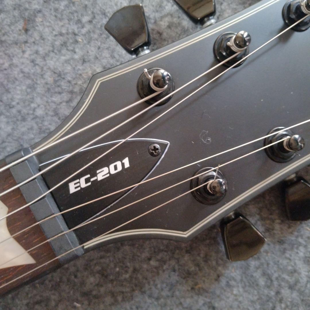 レア品 LTD EC-201 ブラック　コイルタップ 最安値　マッドブラック
