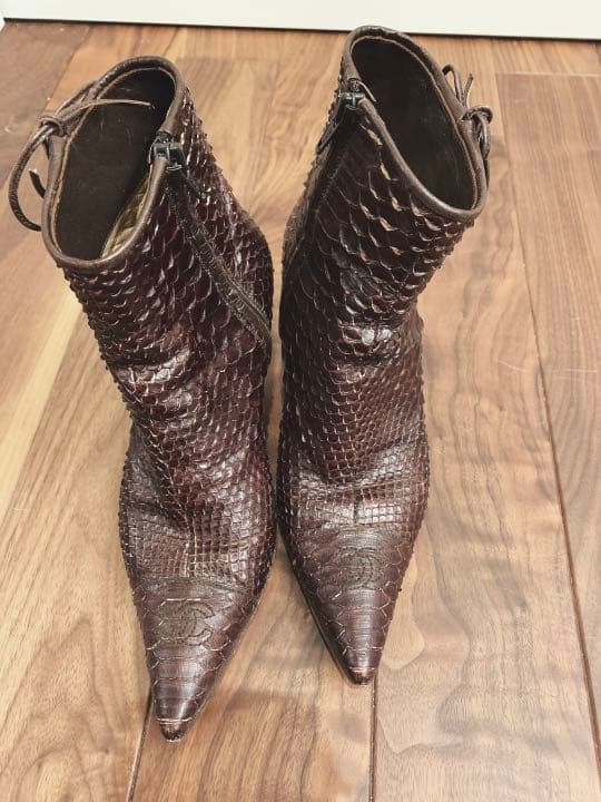 CHANEL シャネル ショートブーツ