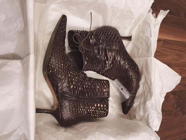 CHANEL シャネル ショートブーツ