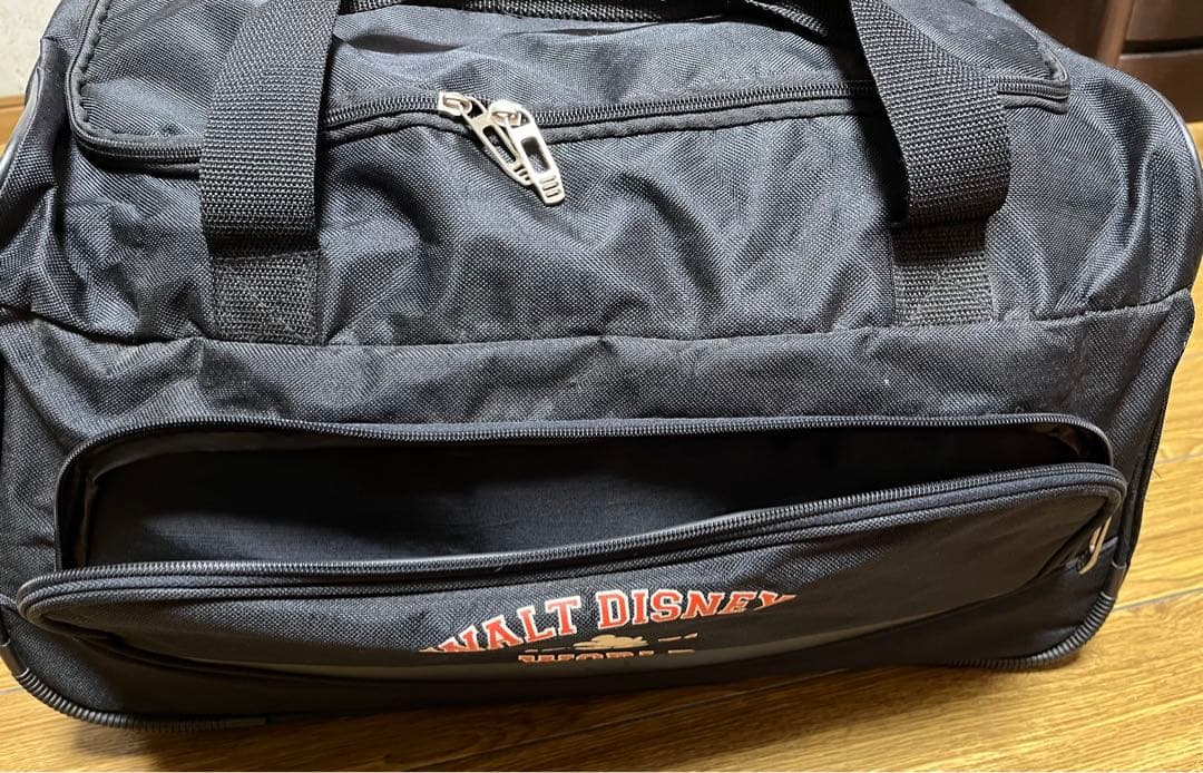 WALT DISNEY ボストンバッグ 黒 中型